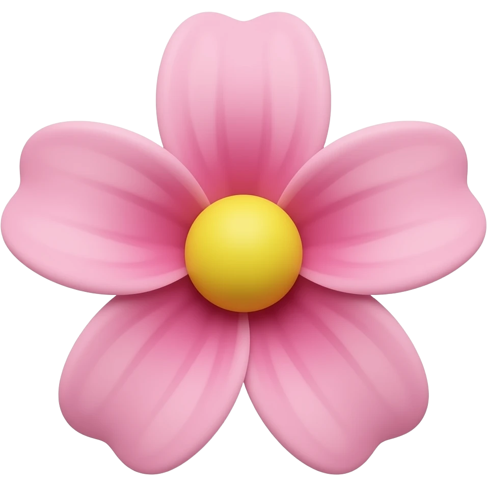 Light Pink flower emoji