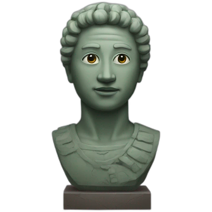 tiche statue emoji