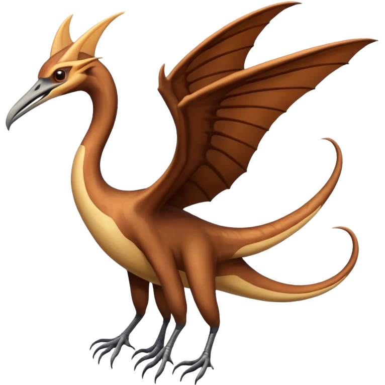 Make a quetzalcoatlus emoji