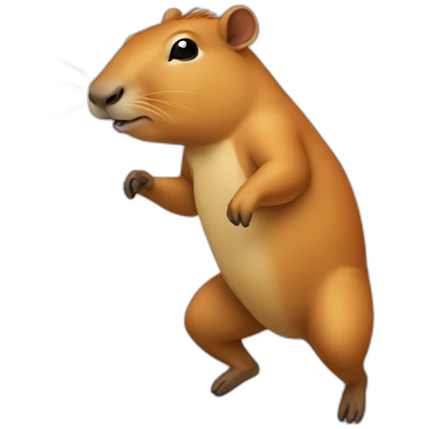 capivara dançando emoji