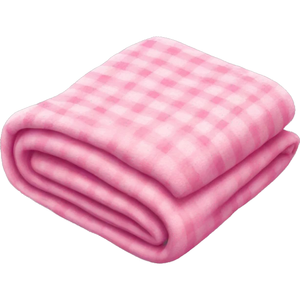 Pink blanket  emoji