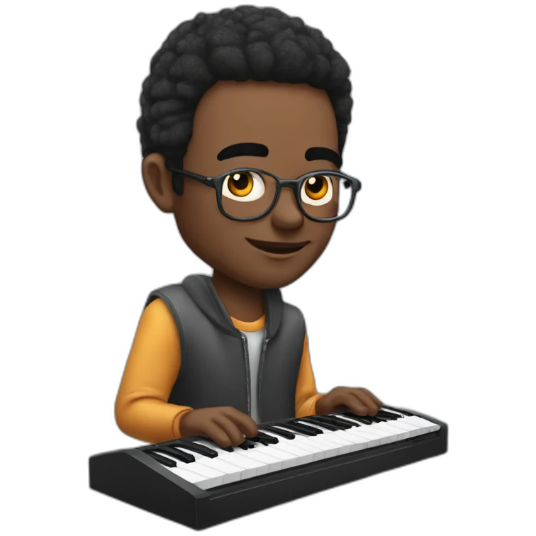 David Randall Blythe PLAYING SYNTHES KEYBOARDS emoji