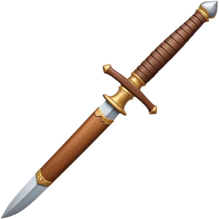 wooden gladius emoji