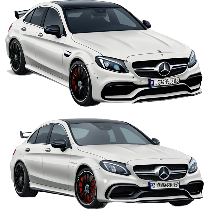 Mercedes c63s Amg  emoji