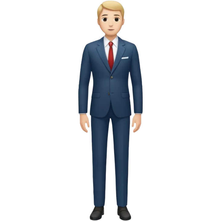 tall man full body emoji