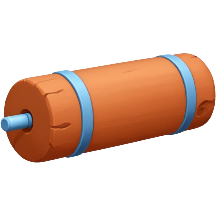 I would like an icon about yoga pillow called bolsters. My main color is terracotta. You can have a look on www.lesbarbaries.fr emoji