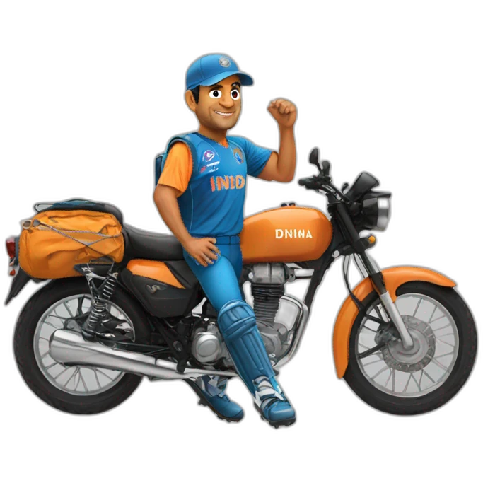 Dhoni emoji