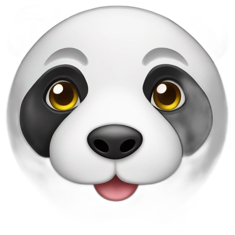 Panda toux emoji