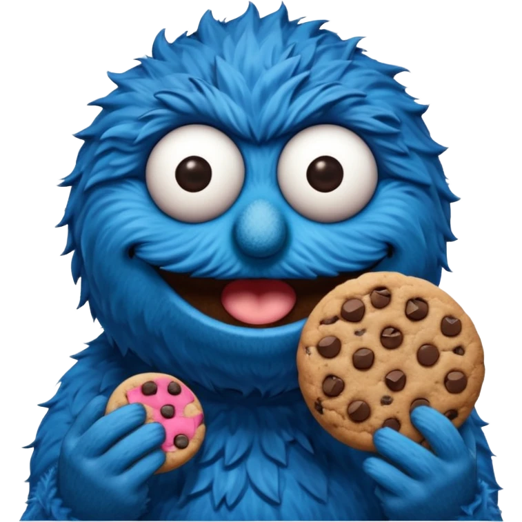 cookie monster emoji