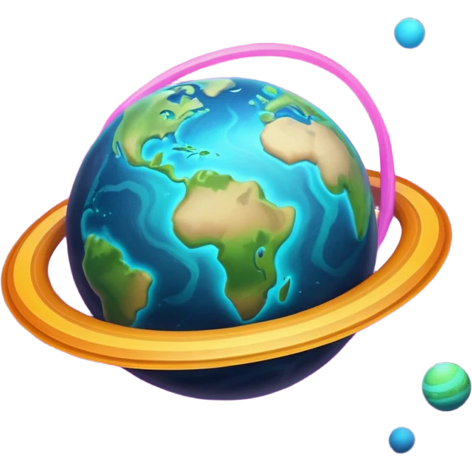 Planet with rings emoji