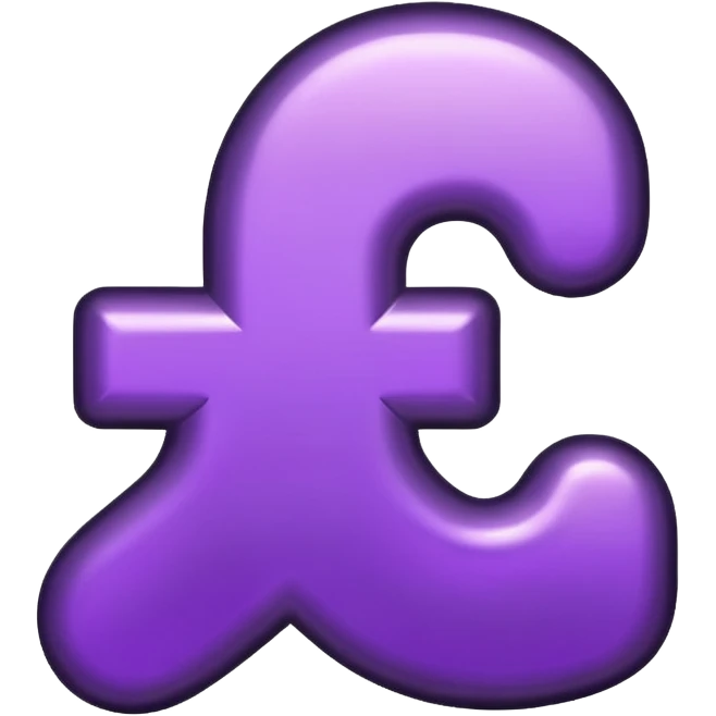 number one purple and black emoji