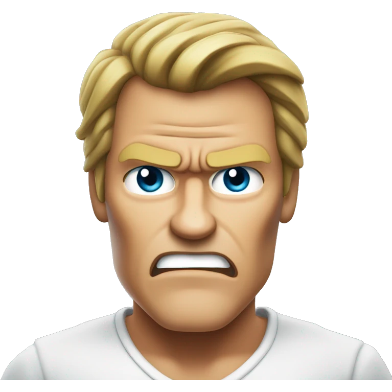Dieter Bohlen angry emoji