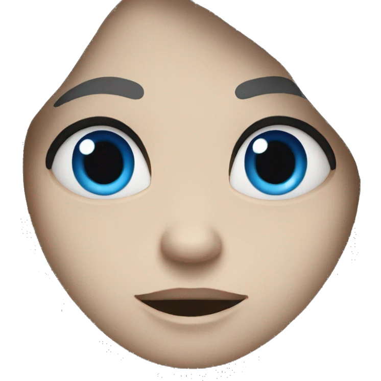 Broken blueheart emoji