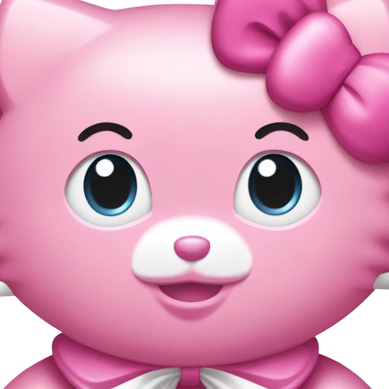 pink hello kitty emoji