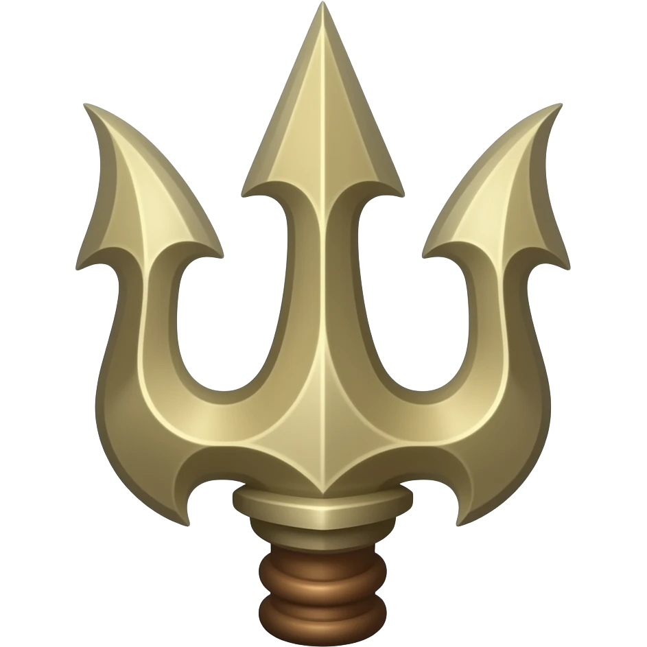 Trident emoji