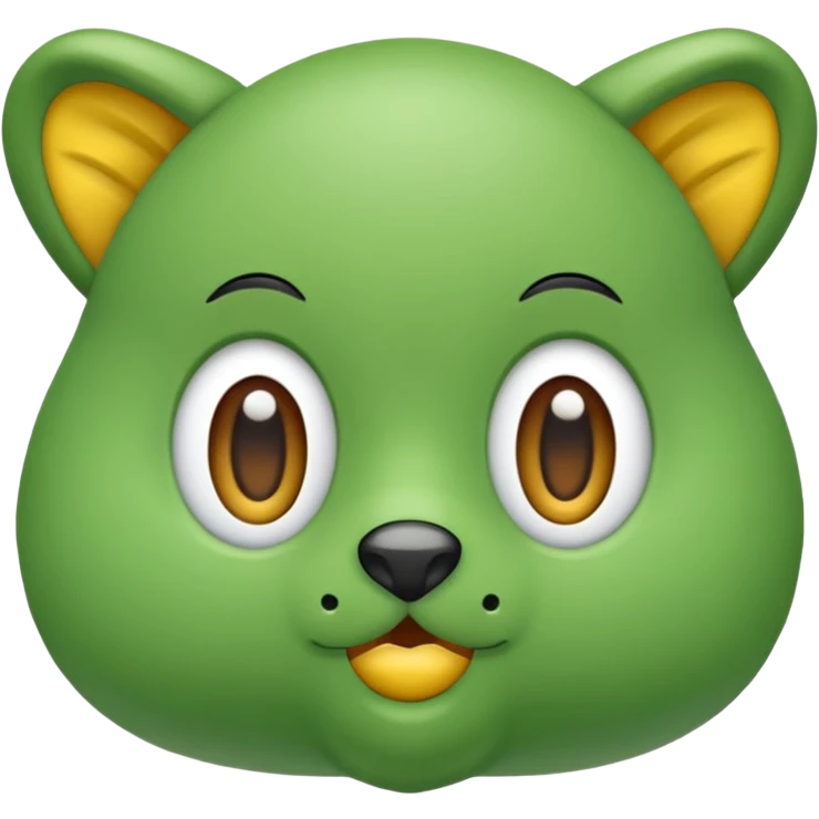 лягушка с очками emoji