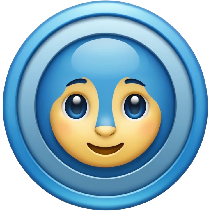 Blue tick emoji