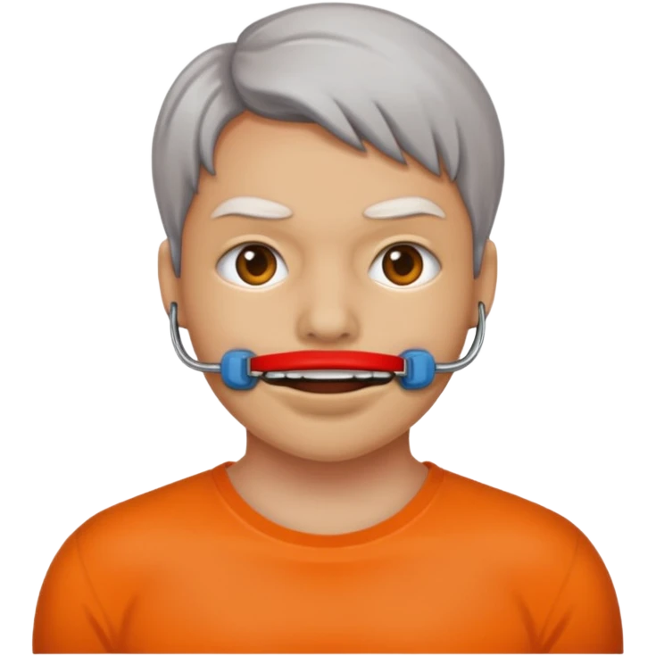 Ballgagged emoji