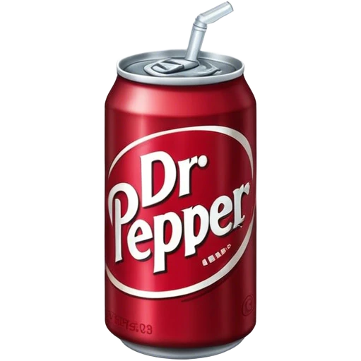 Dr Pepper can emoji