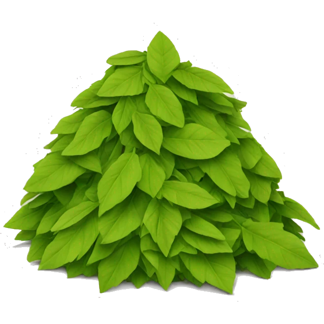 pile of leaves emoji