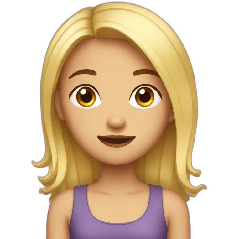 Fille emoji