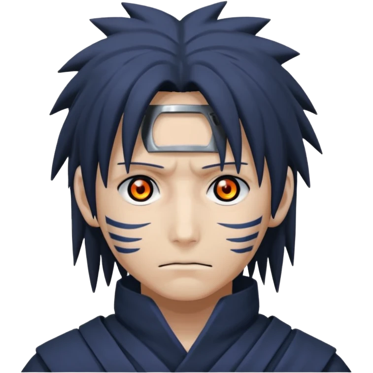 Obito uchiha have a long hair emoji