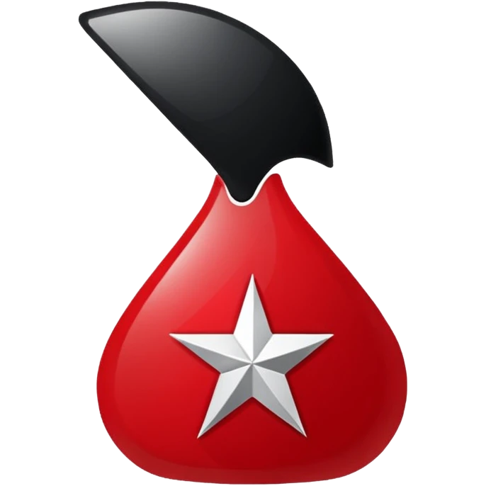 black and red amway logo Icon emoji