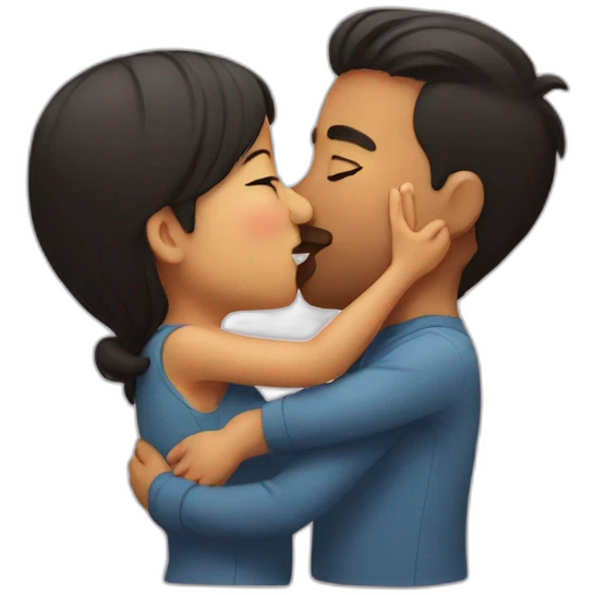 Kissing  emoji