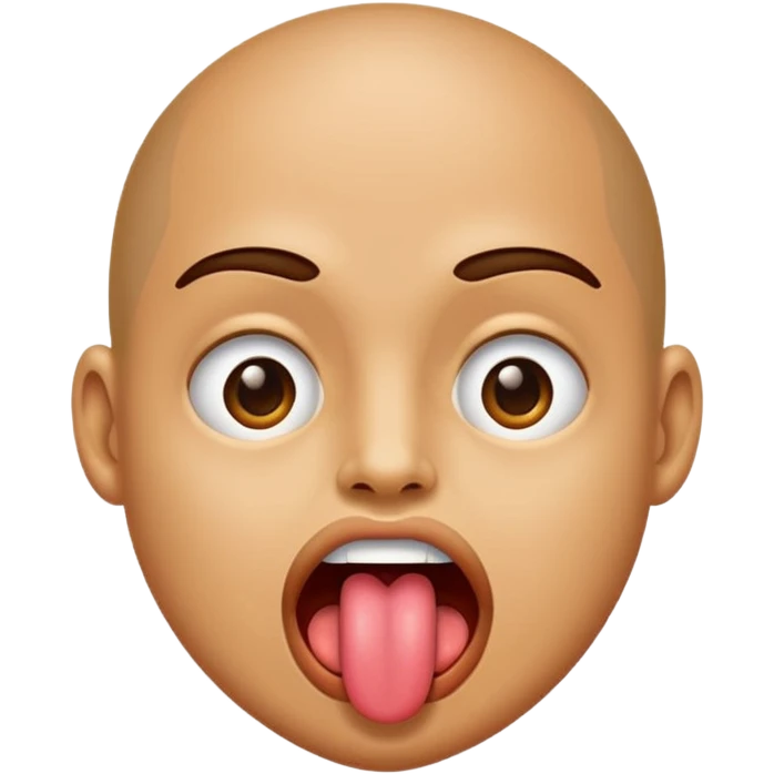 Tounge sticking out  emoji