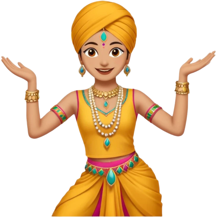 Punjabi dance emoji emoji