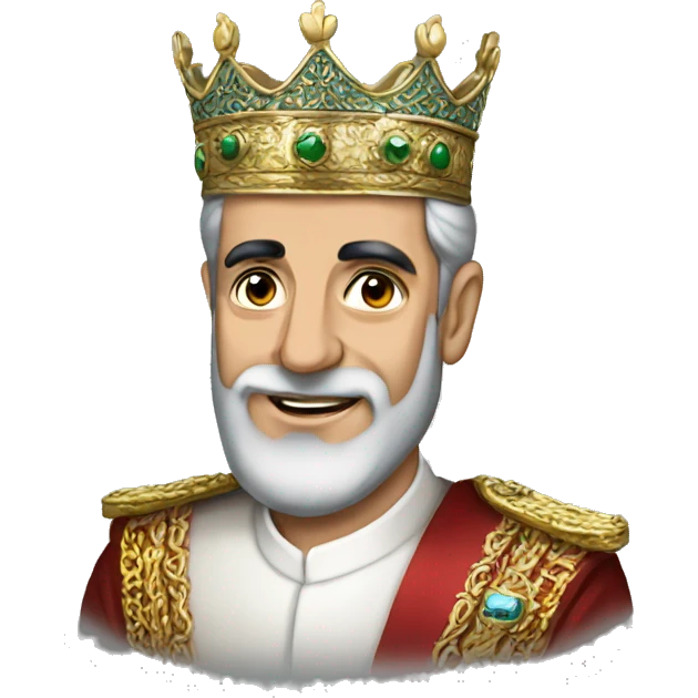 King of iran emoji