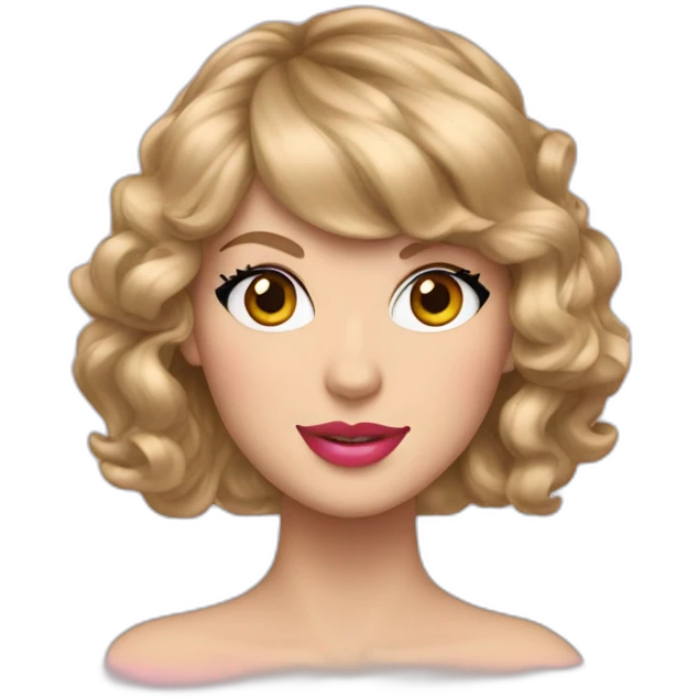 taylor swift pink  emoji