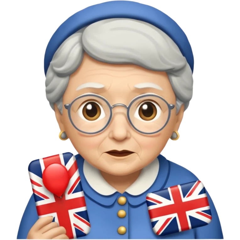 add the boy and make the granny more british  emoji