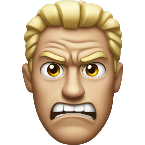 Angry super fuming emoji  emoji