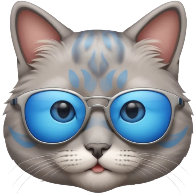 Cat wearing sunglasses emoji