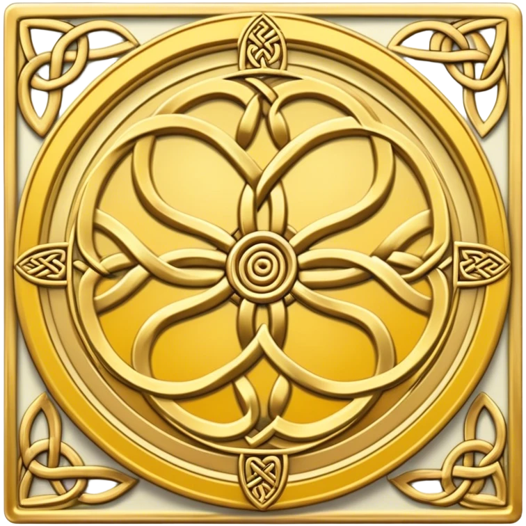 Wheel of fortune Celtic tarot card emoji