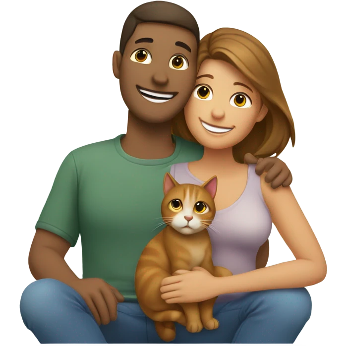 couple and cat emoji