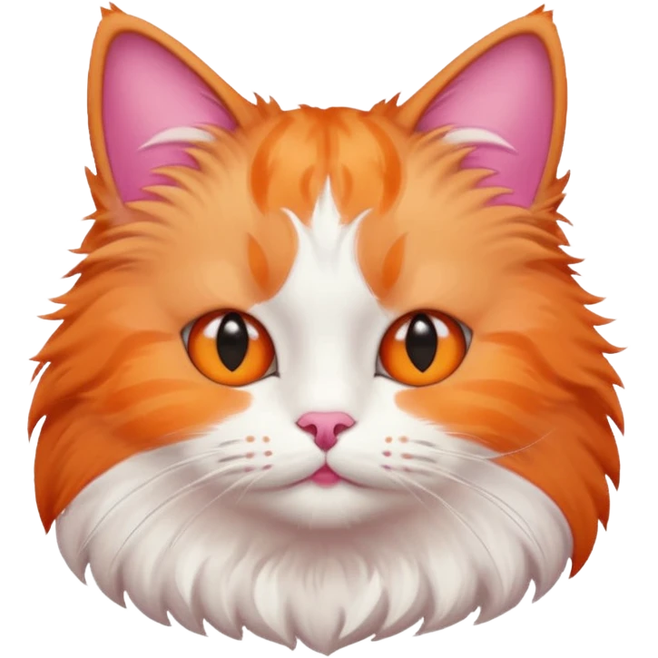 a cat in love emoji