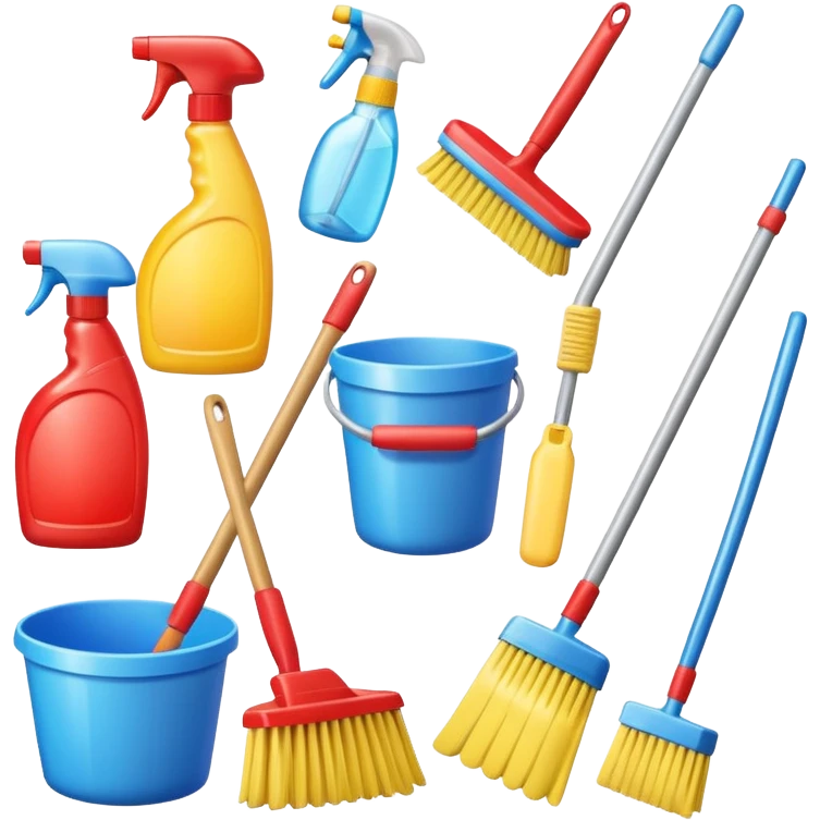 cleaning supplies emoji