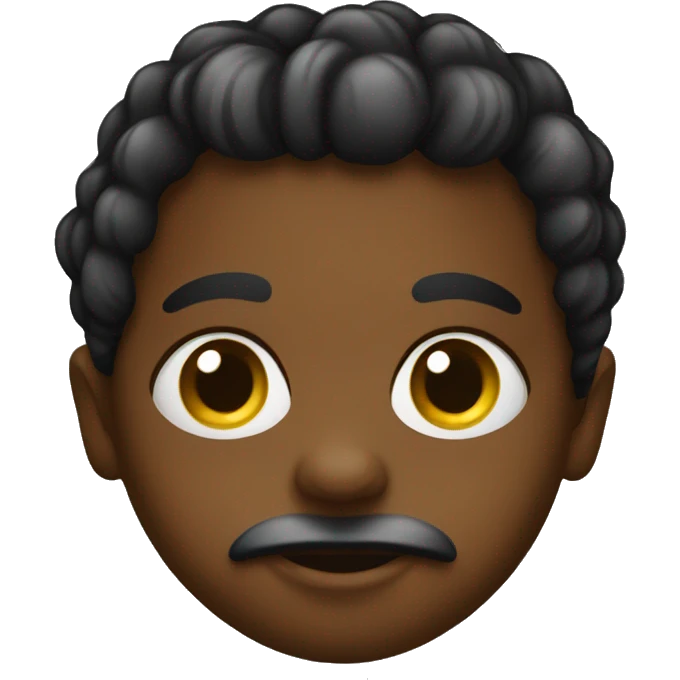 Black pacifer emoji