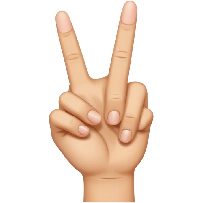 Middle finger emoji
