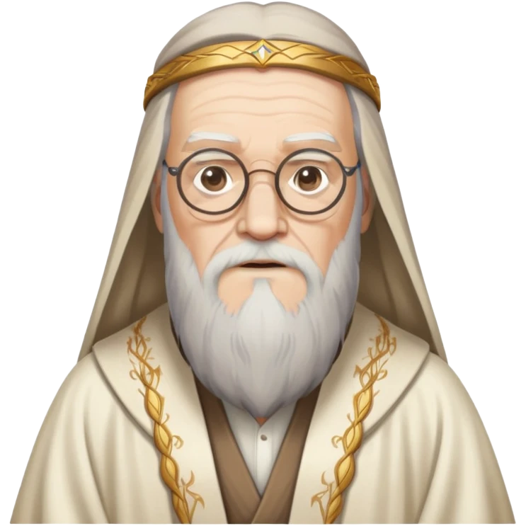 albus dumbledore from harry potter emoji