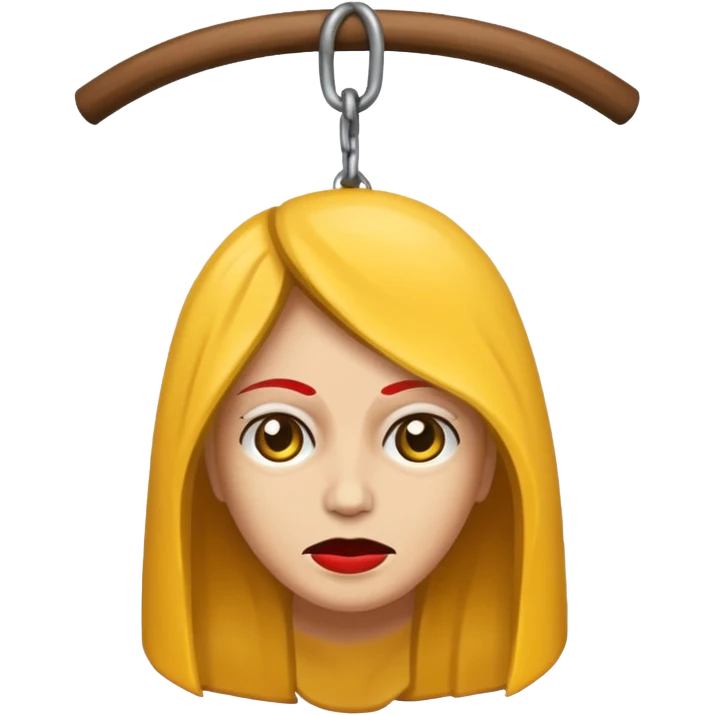 Dead hangwoman emoji