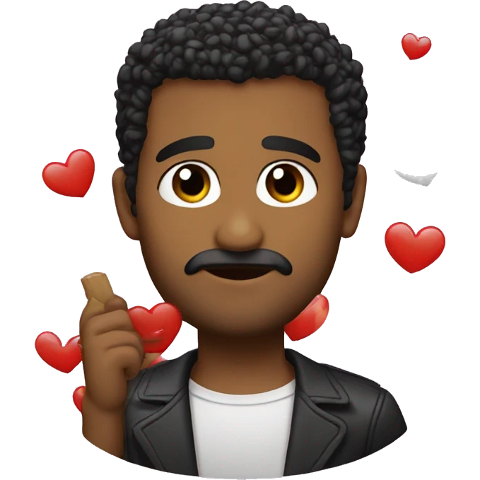 Cruz con purpurina emoji