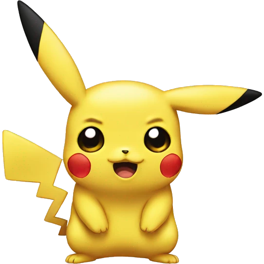 Crying Pikachu emoji