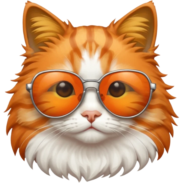 Cat wearing sunglasses emoji