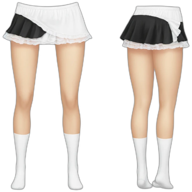 white-knickers-white-stockings-black-skirt emoji