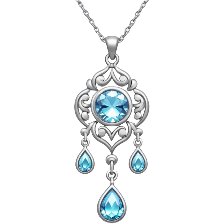 Sparkle necklace emoji