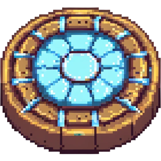 gyro, pixel art style, simple, no text emoji