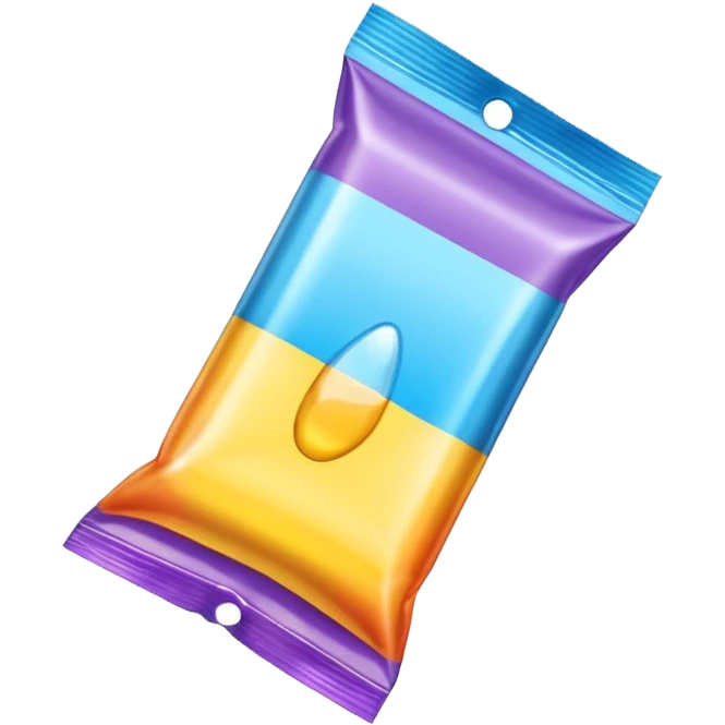 condom wrapper emoji